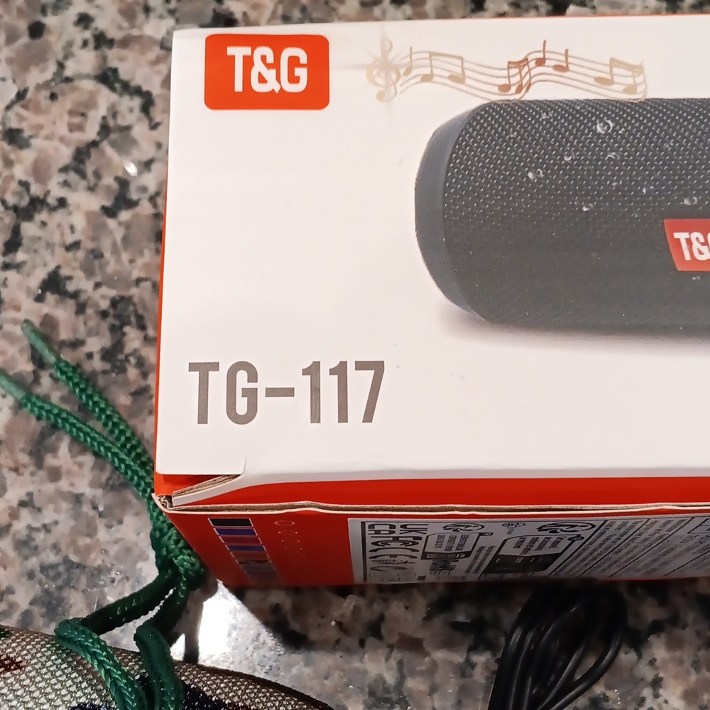 T&G Portable Bluetooth Speaker – Green Camo - Picture 3 of 3